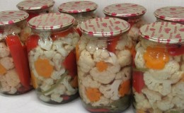 A selection of the most delicious recipes for cauliflower salad for the winter in cans - eaten instantly