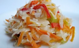 How to deliciously prepare sauerkraut with bell pepper for the winter