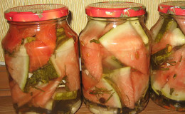 Recipes for preserving watermelons with mustard for the winter