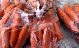 Features of storing carrots in packages in winter in the underground