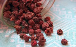 How to dry raspberries at home
