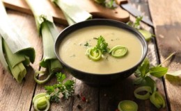 How to cook and eat leek soup for weight loss