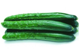 Delicious and aromatic cucumber 