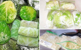 How to properly store cabbage in the freezer, refrigerator and without cooling devices