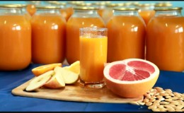 The most delicious and healthy recipes for making pumpkin juice in a juicer for the winter