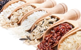 What are the types of rice and what are their features