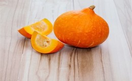 Delicious and bright pumpkin