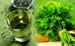 How to make parsley as a diuretic