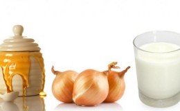 The best recipes with onions and milk for baby cough