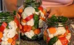 Cauliflower for the winter - you will lick your fingers (pickling and salting recipes)