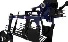 Types of potato diggers for a mini-tractor, principle of operation and selection criteria
