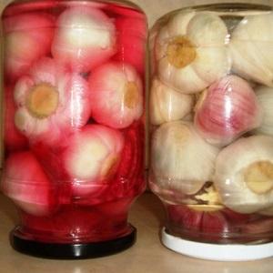 How to preserve garlic for the winter is tasty and simple?