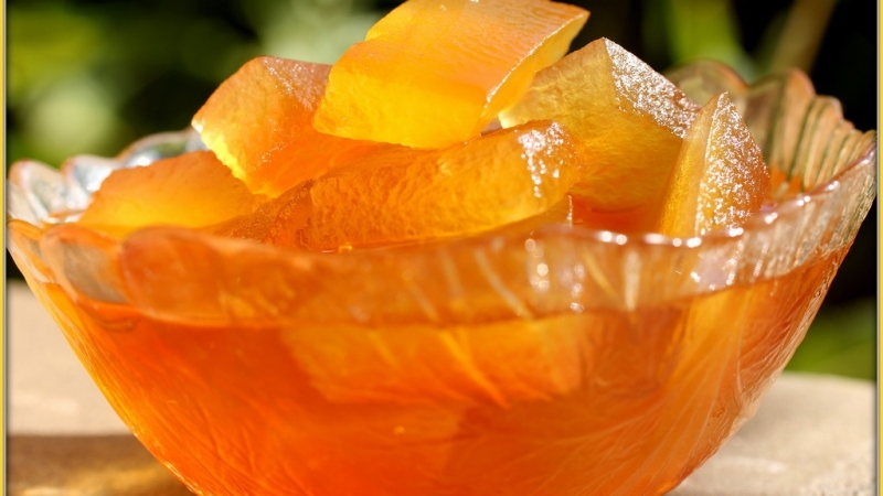 How to make a simple and delicious melon rind jam
