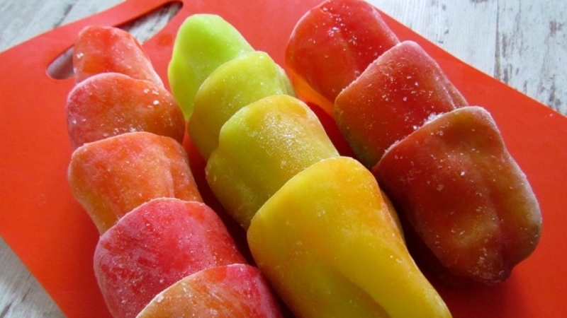 How to freeze bell peppers for the winter: we make useful preparations for delicious dishes