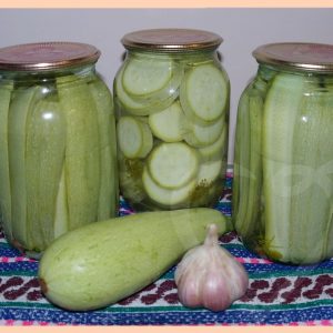A selection of the top 20 most delicious ways to pickle zucchini for the winter in jars