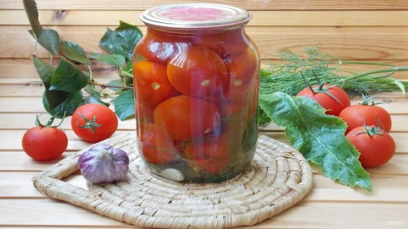 How to cook delicious and original sweet tomatoes in liter jars for the winter