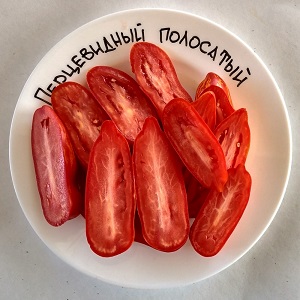 An exotic variety of tomatoes for real gourmets - Pepper tomatoes for salads and canning
