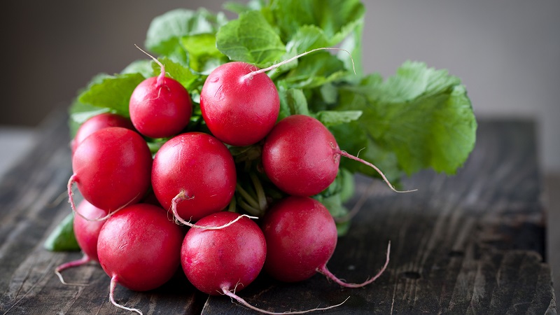 What vitamins are in radishes and how are they useful for health