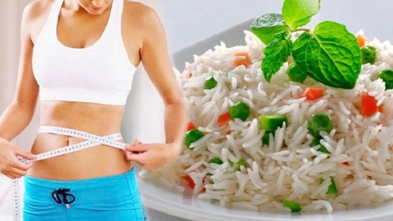 Losing extra pounds easily and without hunger strikes on the Rice Diet