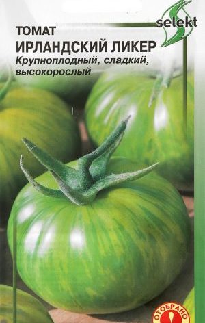 A variety with an exotic taste and amazing appearance - tomato Irish liqueur: we grow and surprise our neighbors