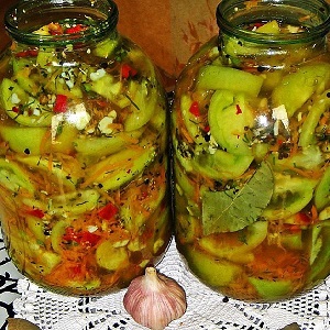 Simple and delicious recipes for pickled green tomatoes: how to cook and roll them correctly for the winter