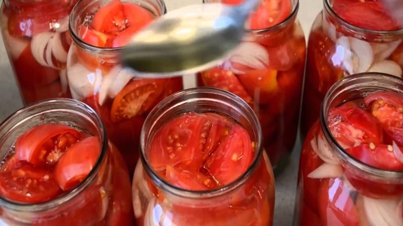 How to cook tomatoes in slices for the winter: a selection of the best recipes for canning tomato slices