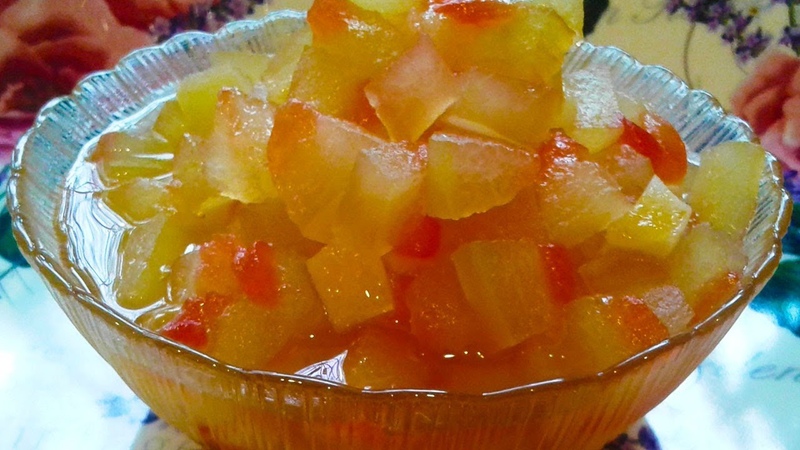 Simple and delicious recipes for making watermelon marmalade at home