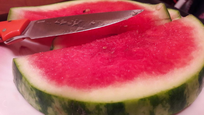 How can you test a watermelon for nitrates at home?