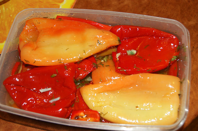 Original do-it-yourself blanks: how to salt bell peppers for the winter whole quickly and tasty
