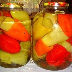 Original do-it-yourself blanks: how to salt bell peppers for the winter whole quickly and tasty