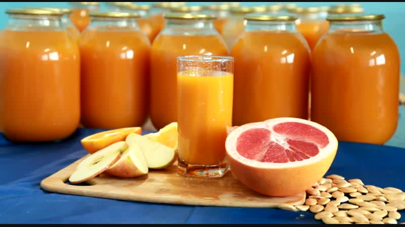 The most delicious and healthy recipes for making pumpkin juice in a juicer for the winter
