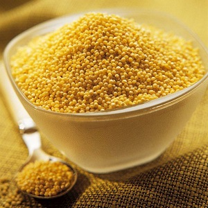 What cereal is millet made from and why is it needed