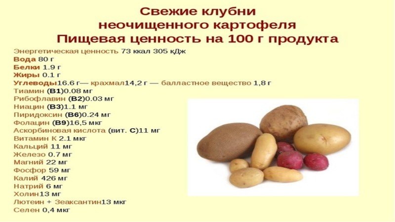 What is the calorie content of potatoes and do they get fat from it?