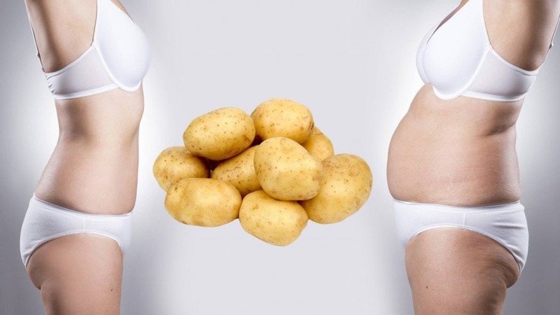 What is the calorie content of potatoes and do they get fat from it?