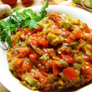 How easy but very tasty it is to prepare eggplants for the winter
