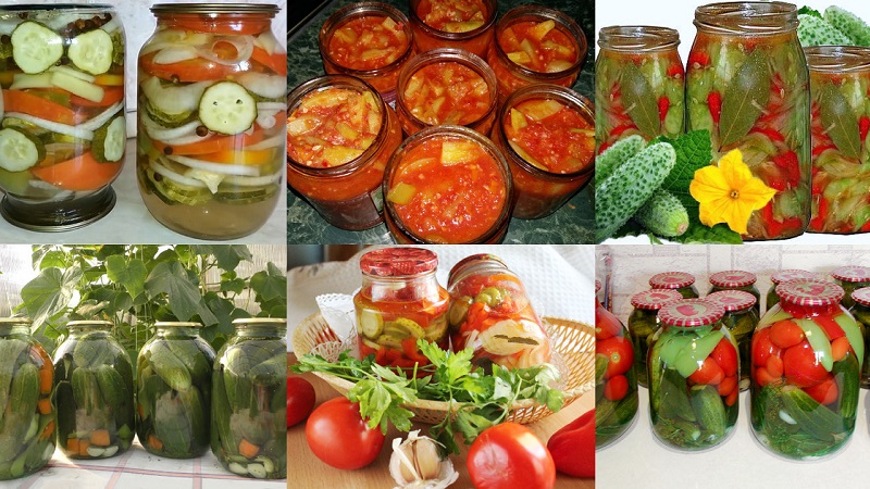 How to cook pickled cucumbers with bell peppers for the winter