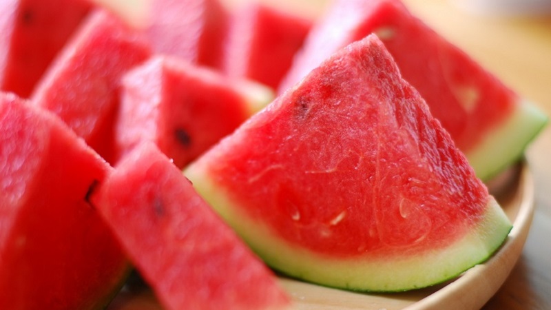 What is the calorie content of a watermelon, and how is it useful for the human body