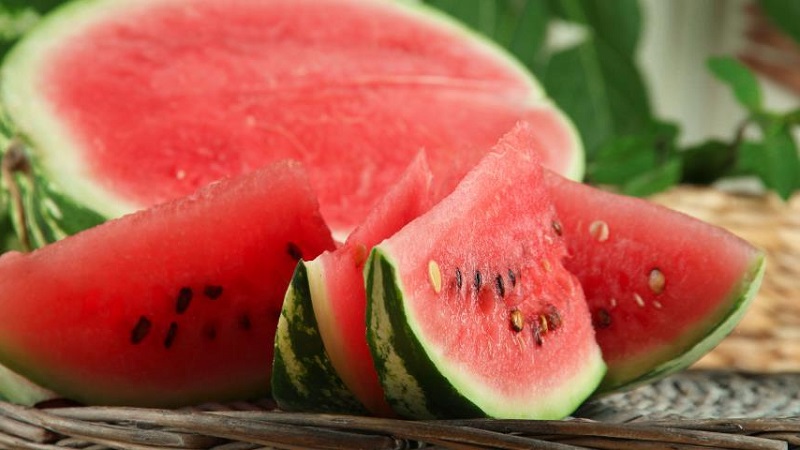 What is the calorie content of a watermelon, and how is it useful for the human body
