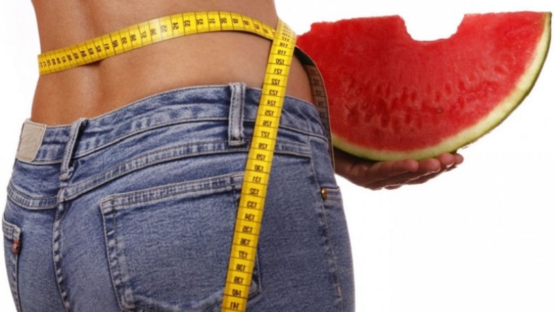 What is the calorie content of a watermelon, and how is it useful for the human body