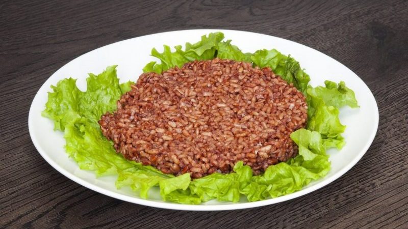 Calorie content and useful properties of rice Rubin