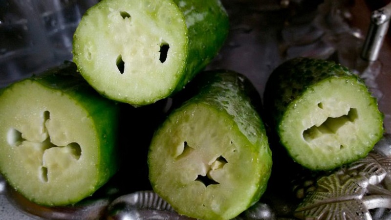 Why are cucumbers empty inside and how to prevent this problem