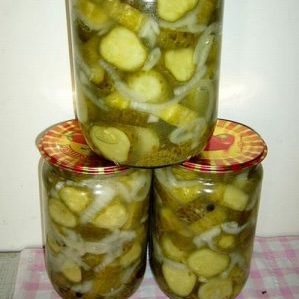 A selection of the best recipes for harvesting cucumber slices for the winter