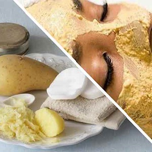 Recipes for making homemade potato face masks for wrinkles