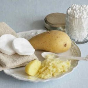 The most effective potato eye mask recipes