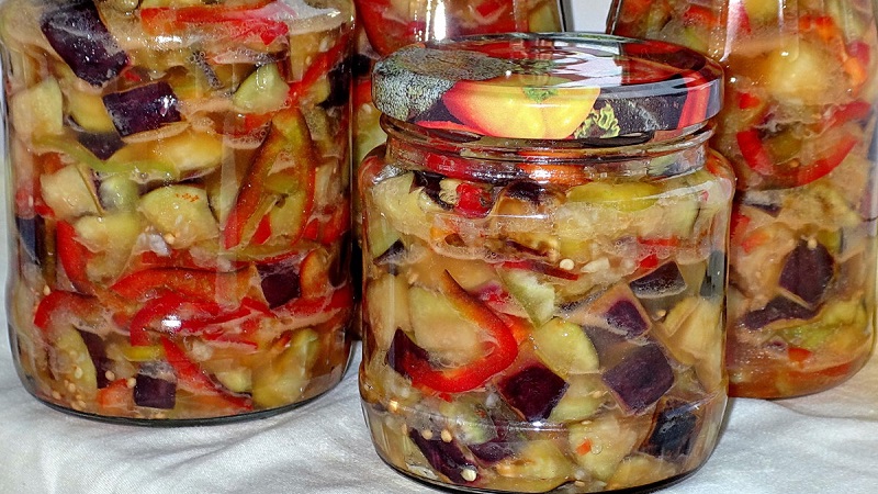 The most delicious recipes for salting eggplant for the winter in jars from experienced housewives