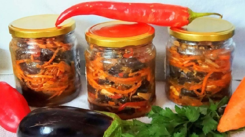 The most delicious recipes for salting eggplant for the winter in jars from experienced housewives