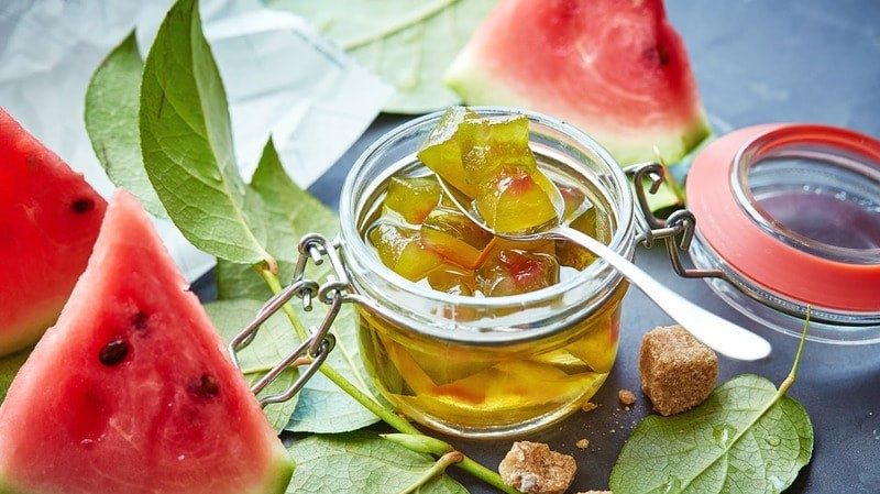 How to make a simple and delicious watermelon and melon jam