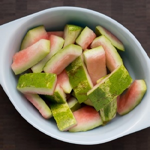 Simple and quick recipes for the winter: pickled watermelons in 3 liter jars