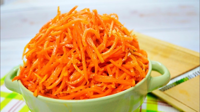 We prepare delicious Korean carrots for the winter without sterilization in jars