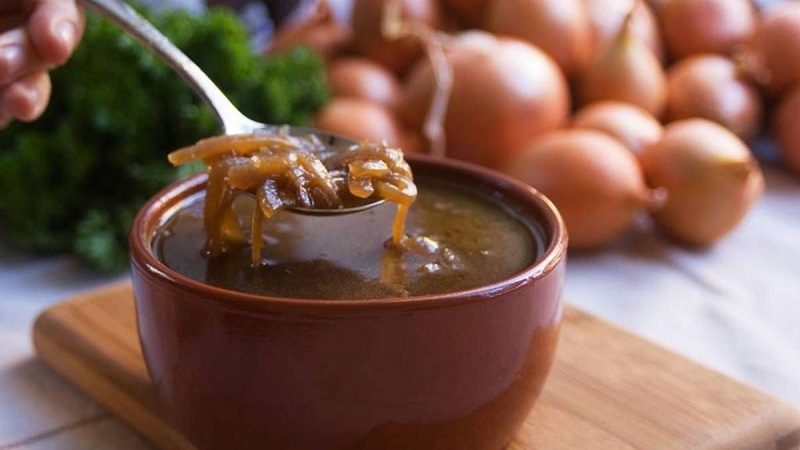Fast and tasty weight loss on onion soup